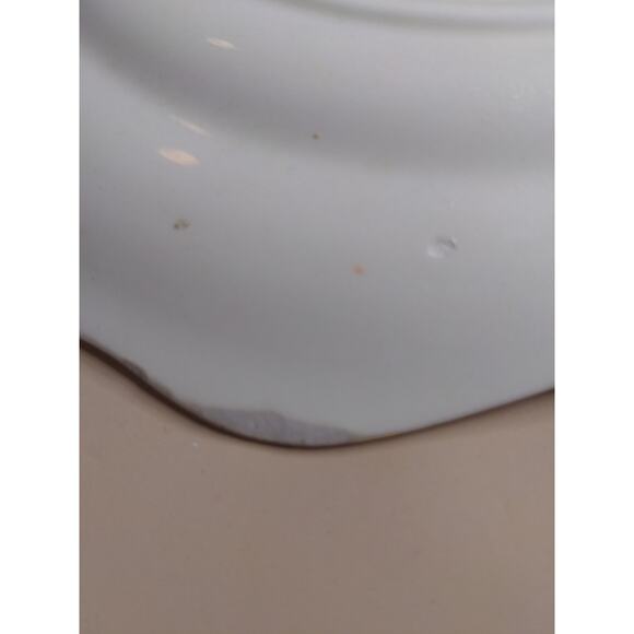 Vintage Portrait Plate Georgian Woman Homer Laughlin 22k gold Made In USA - Picture 9 of 9